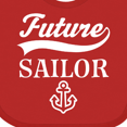 thumbnail image 4 of Inktastic Future Sailor Kids Sailing Boys Baby Bib, 4 of 4
