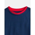 thumbnail image 2 of Weekend Academy Girls Layered Tee with Short Sleeves, Sizes 4-18, 2 of 3