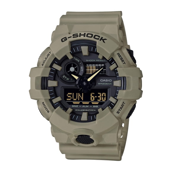 Reloj G-Shock Casio GA-700UC-5ACR para hombre, 200 m, WR, color canela