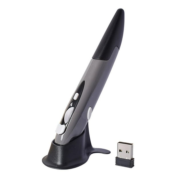 Mouse - Ratón óptico Inalámbrico USB de Ghz con Lápiz Digital, 800/1200/1600 DPI, Ratón Ergonóco para Portátiles, Portátiles, Macarena lápiz de ratón inalámbrico