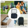 thumbnail image 4 of Unique Bargains 1 Pc Mesh Packing Cube for Luggage 7.87"x4.72"x11.02" Navy Blue, 4 of 6