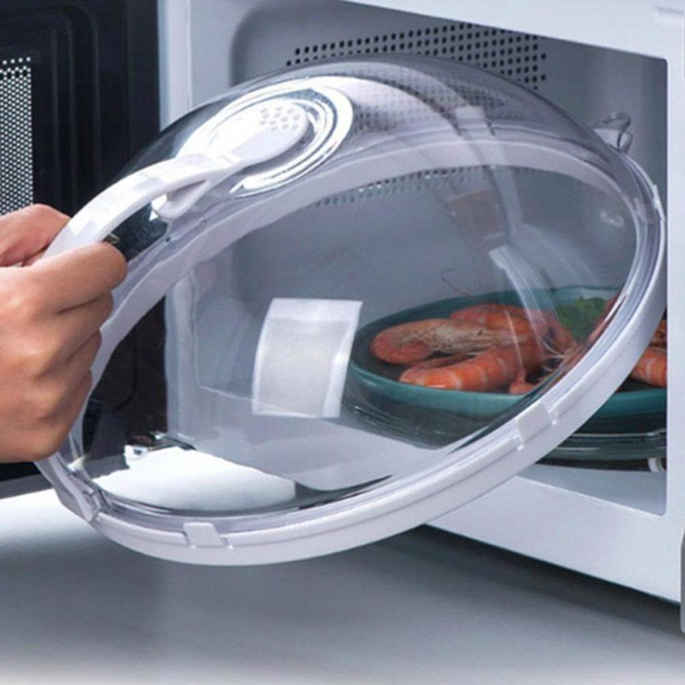 Cloche Micro Ondes- Couvercle Pliable Couverture De Protection Anti Eclaboussures Passoire Pour Fruits Et Legumes Sans Bpa Et Non Toxique Vert Fei Yu 78774313