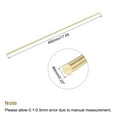 thumbnail image 2 of Unique Bargains 6mm Diameter 450mm Length Brass Solid Round Rod for DIY Craft 1pack, 2 of 4