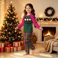 thumbnail image 2 of Lvotionpl 2026 Matching Family Christmas Pjs, Matching Christmas Pajamas Long Sleeve Top & Pants Set Matching Holiday Family Pajama Xmas Sets, 2 of 5