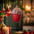 thumbnail image 6 of BiFandian Shaped Ball Christmas Ornaments, Unique Design Tree Decor, Window Display Hanging Pieces for Festive Season, 6 of 6