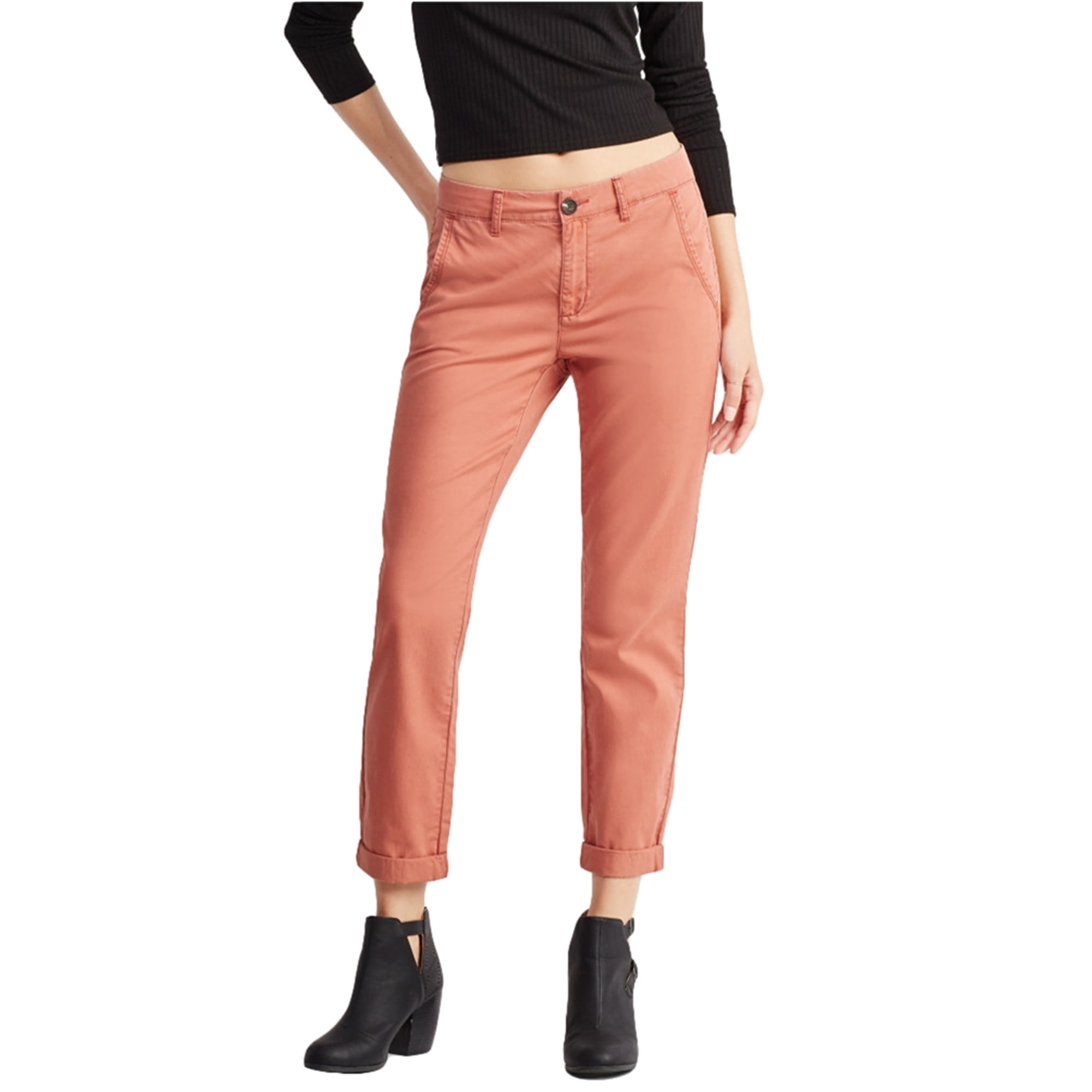 Aeropostale - Aeropostale Womens Chino Casual Trouser Pants - Walmart ...