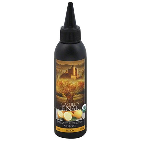 Castillo de Pinar Lemon Balsamic Reduction Vinegar, 5.1 fl oz, (Pack of 6)