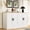 White, variant on 53.1“W 4 Door Buffet Cabinet, Coffee Bar Cabinet with Adjustable Shelf, Kitchen Buffet Sideboard for Living Room, Kitchen, White