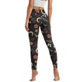 thumbnail image 2 of Renewold Butterfly Flower Leaf Moon Womens Leggings with Pockets High Waist Hip Lift Tummy Control Pocket Yoga Pants Buttery Soft Stretchy Workout Yoga Pants with Plus Size, 3XL, 2 of 8