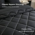 thumbnail image 6 of FISHDRU Asian Inspired 7-Piece Black Bedding Set in a Bag, Full, 6 of 11