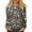 Gray, variant on WTOBBY Women's Floral Print Fashion Long Sleeve T-shirt with Round Neck Top Casual Wear Comfort Fit Soft Material Lightweight Fabric Daily Outfit Essential Stylish Layering Piece,Blue L