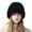 Black, variant on Beanies,Beanie Hats Women's Soft Plush Slouchy Wool Cap Lazy Type Elastic Hat For Daily Wear And Warm In Autumn And Winter Winter Hats,Hats for Women White