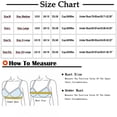 thumbnail image 2 of Mrat Bralettes for Women Underwire Cotton Running Sports Bras Longline Sports Plus Size Swim Bras for Under Shirt Wireless Push up Lace Bralettes for Women Green M, 2 of 9