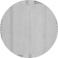 thumbnail image 1 of Ahgly Company Indoor Round Abstract Gray Modern Area Rugs, 6' Round, 1 of 4