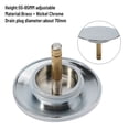 thumbnail image 2 of Manual Lift Type Bathtub Sealing Cover For Brass Bathtub Sealing Water Plug, 2 of 4