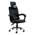 thumbnail image 1 of Silla para Escritorio Ejecutiva Wynn Con Respaldo Ergonómico para Oficina Lumax Color Negro, 1 of 7