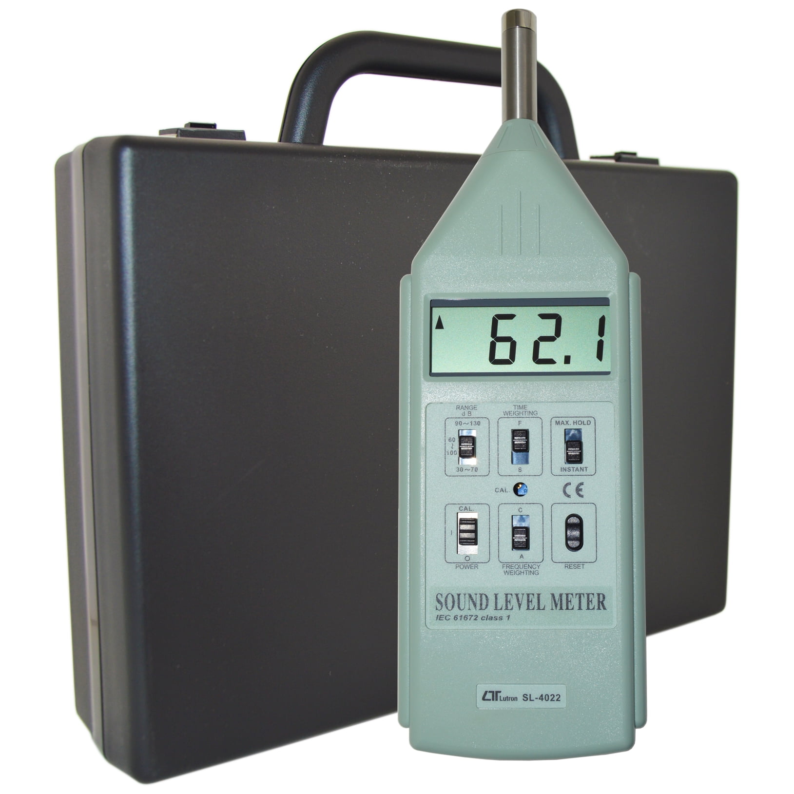 Sound Level Meter Type 1, 30 to 130dB, 3 Range (Model SL4022)