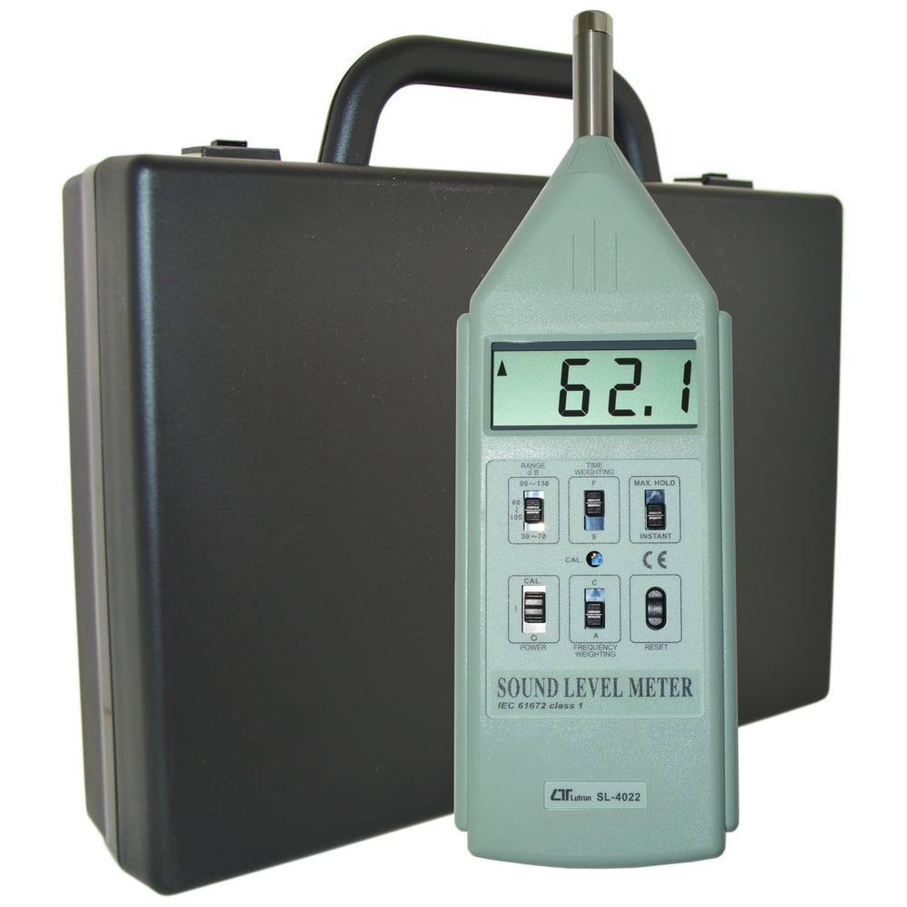 Sound Level Meter Type 1, 30 to 130dB, 3 Range (Model SL4022