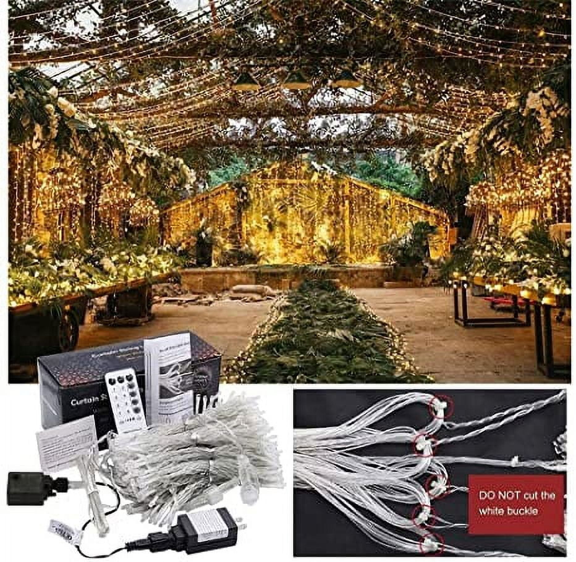 MAGGIFT Indoor/Outdoor Corded Electric LED String Light for Thanksgiving 2025 Decor