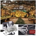 thumbnail image 3 of Cadena de luces MAGGIFT para cortina 304 LED 9,8 x 9,8 pies, 3 of 7