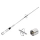thumbnail image 4 of Antena NL770S Antena WalkieTalkie De Metal Macho UV Doble Frecuencia UHF VHF Radio Compatible, 4 of 7