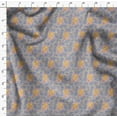 thumbnail image 4 of Soimoi Cotton Poplin Fabric Shells Ocean Decor Fabric Printed Yard 56 Inch Wide, 4 of 6