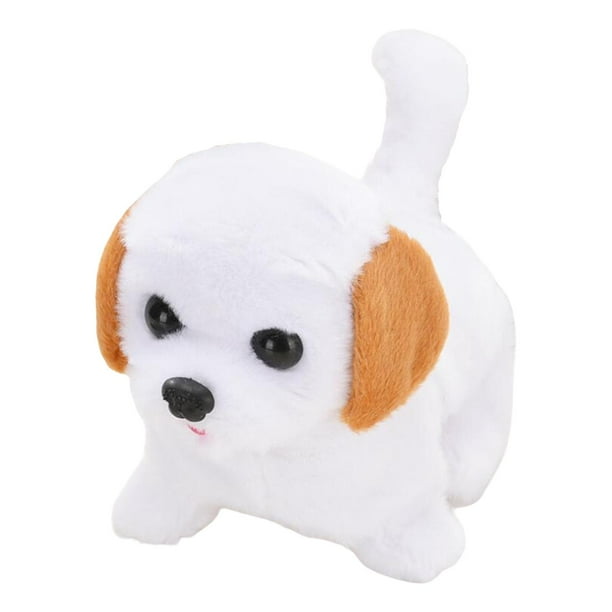 Juguete interactivo electronico de peluche para perros juguete de interaccion Adorable Animal de peluche electronico cachorro electrico de juguete marron Hugo juguetes de peluche electricos Bodega Aur...