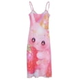 thumbnail image 5 of Easter Bunnies Rabbits Design Sleeveless Dress Woman Fashion Long Dresses Women's Summer Suit Dress 2025, 5 of 7