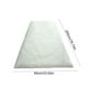 thumbnail image 3 of Alfombra de pelo largo turquesa y verde | Ultrasuave y antideslizante | 198 x 58 cm para dormitorio, sala de estar, habitación infantil o dormitorio, 3 of 6
