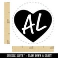 thumbnail image 2 of AL Alabama State in Heart Self-Inking Rubber Stamp Ink Stamper - Green Ink - Mini 1/2 Inch, 2 of 7
