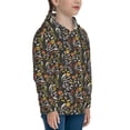 thumbnail image 3 of Lsque Daisies Flowers Patten Youth Hoodie Sweatshirt Pullover with Kangaroo Pocket Boys and Girls Hoodie Warm Hoodie for Kids-Small, 3 of 6