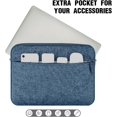 thumbnail image 4 of Funda protectora de poliéster para portátil de 13 pulgadas, compatible con MacBook Air/Pro M1 y M2 de 13 a 13,3 pulgadas., 4 of 4