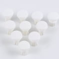 thumbnail image 4 of Clip de hebilla de plástico de nailon con tuerca de remache de expansión tipo R de 100 piezas para placa madre PCB de computadora (blanco), 4 of 4