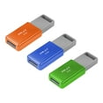 thumbnail image 2 of PNY USB 2.0 Flash Drives, 32GB, Assorted Colors, Pack Of 3 Drives, 2 of 2