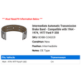 thumbnail image 2 of Intermediate Automatic Transmission Brake Band - Compatible with 1964 - 1974, 1977 Ford F-350 1965 1966 1967 1968 1969 1970 1971 1972 1973, 2 of 2