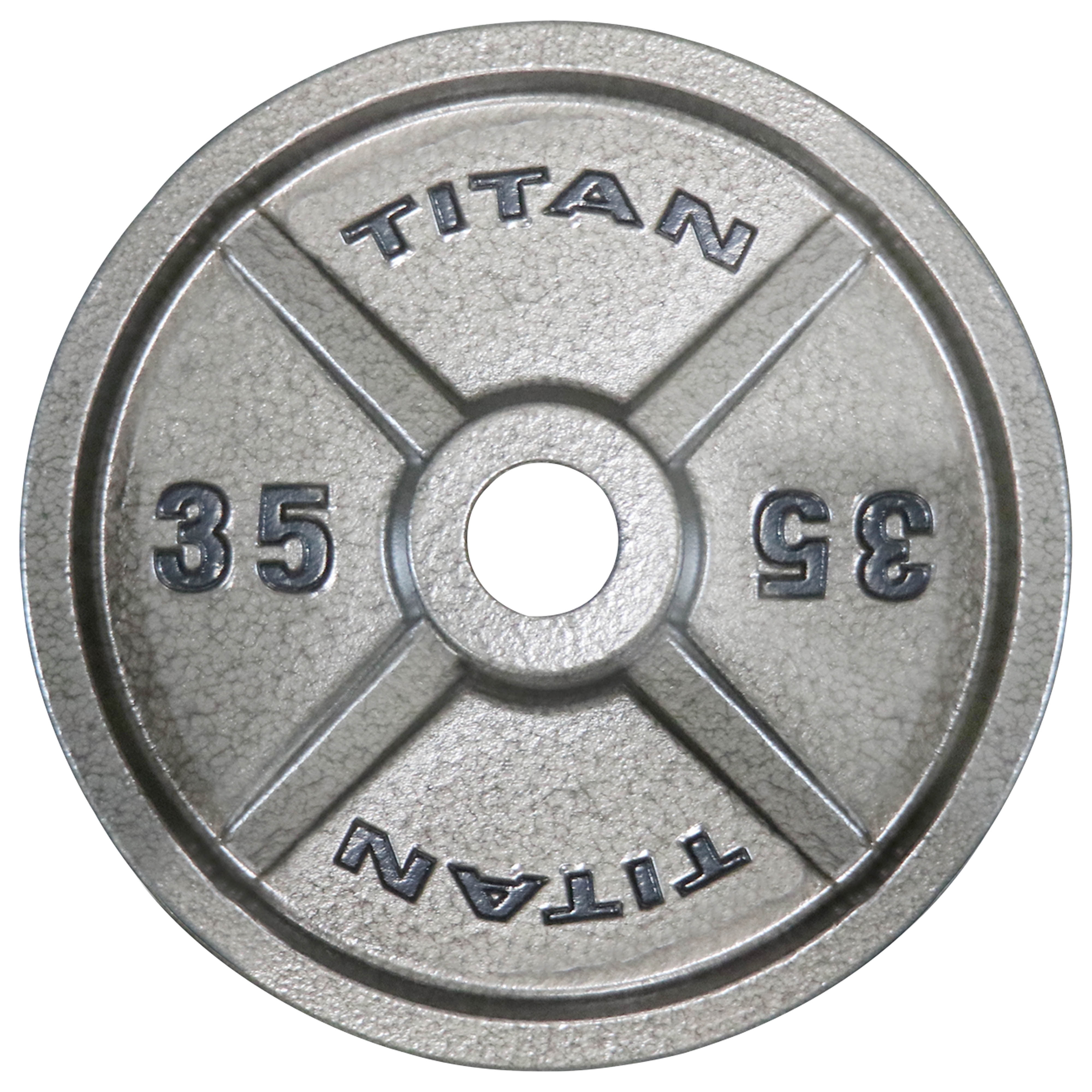 Titan Fitness™ Cast Iron Olympic Weight Plates