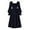 czb# Navy37, variant on ZRBYWB Girls Elegant Dresses Casual Solid Color Flare Sleeve Square Collar Long Sleeve Ruffles Dress Midi Dress Relaxed Fit Cozy Dailywear Fall Dresses,Brown,8-9 Years