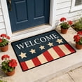 thumbnail image 3 of Loespoir 4th of July Doormat Rug Stars Door Mat Non Slip Washable Low-Profile for Floor Entrance Front Holiday Home Decor Indoor Outdoor, 3 of 4