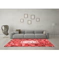 thumbnail image 3 of Ahgly Company Indoor Square Oriental Red Traditional Area Rugs, 8' Square, 3 of 4
