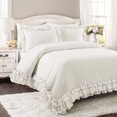 thumbnail image 4 of Lush Decor Ella Shabby Chic Ruffle Lace 3Pc Cmfrtr, 4 of 7