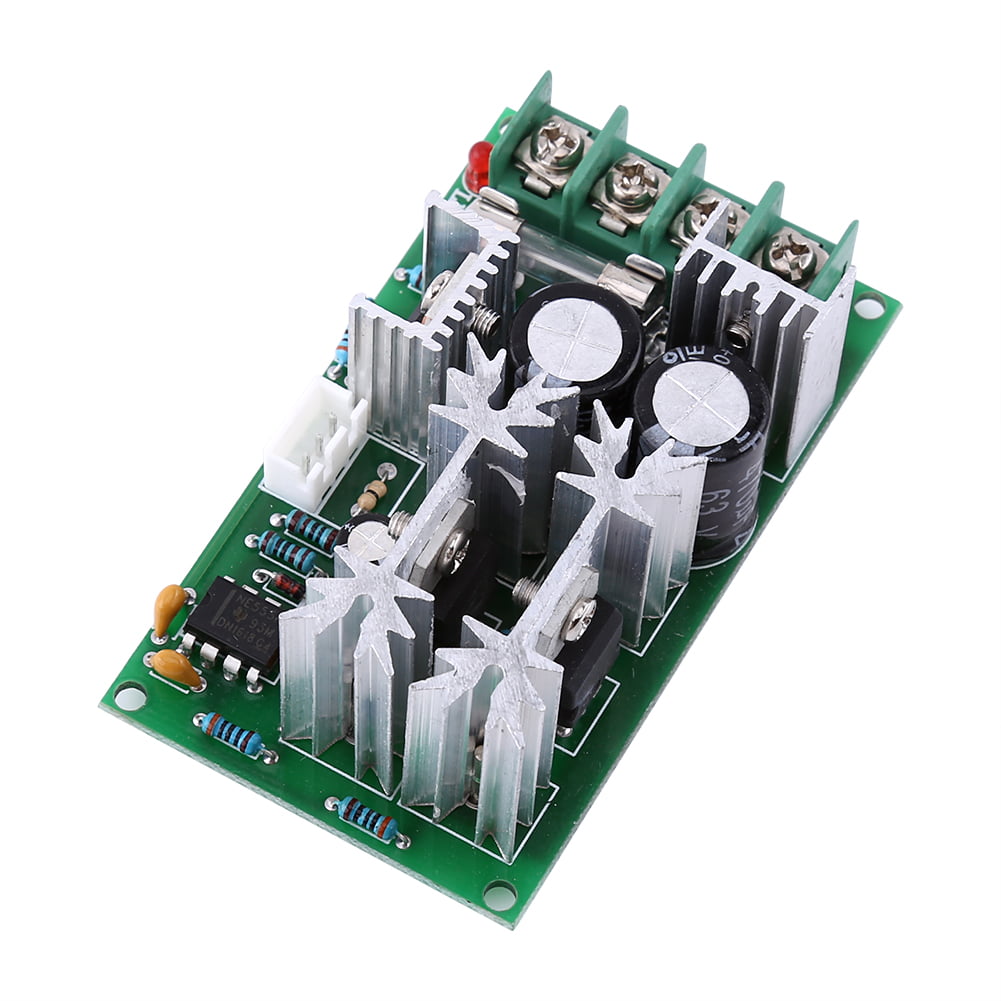 1200W PWM Motor Speed Regulator Controller Switch by Current Adjustment 7.6 x 4.4 x 2.7cm / 2.99 x 1.73 x 1.06 20A DC 10-60V Adjustable Voltage Regulator High Power Driver Module