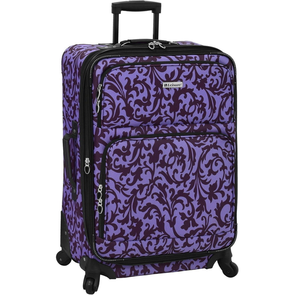 Leisure Leisure Luggage 25'' Lafayette Purple Paisley Luggage Luggage
