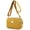 Golden, variant on Ladies Crossbody Bag Multi-Pocket Shoulder Bag Waterproof Nylon Handbag Small Cellphone Purse Wallet for Women