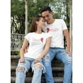thumbnail image 2 of Valentine's Soulmate, Soul T-Shirt Women -Smartprints Designs, Female XX-Large, 2 of 4