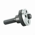 thumbnail image 3 of Electric Drill Conversion Angle Grinder Adapter Connecting Rod Kit,Grinder Flange Angle Wrench Spanner with Metal Lock Nut/Connecting Rod,Shank Mandrel Arbor Adapter Repair for Power Drill Grinders, 3 of 8