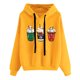 thumbnail image 1 of Ichuanyi liquidación de moda femenina casual impreso en manga larga blusa estampada estampada sudadera con capucha ICHUANYI WER2023082209286, 1 of 5