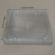 thumbnail image 4 of Estuche de Plástico Transparente para CD/DVD, Organizador de Discos de una Sola Pieza, Caja para Álbumes y Protección de Medios., 4 of 5