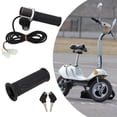 thumbnail image 4 of Agarre Eléctrico para Bicicletas, Resistente 24 V de 24 V Práctica Duradera liderado Aprendizaje Alejada Universal para triciclos Eléctricos para Bicicletas Eléctricas, 4 of 7