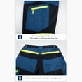 thumbnail image 4 of Veste de Travail Durable pour Homme en Tissu Résistant aux Déchirures, Imperméable et Rapide dans la Couleur pour la Protection au Travail, Dotée de Multiples Poches pour Usage Utilitaire, 4 of 5
