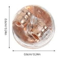 thumbnail image 2 of NUOLUX 60Ud Protecciones Doradas Para Pendientes De Silicona Cómodas Y Fáciles De Usar, 2 of 6